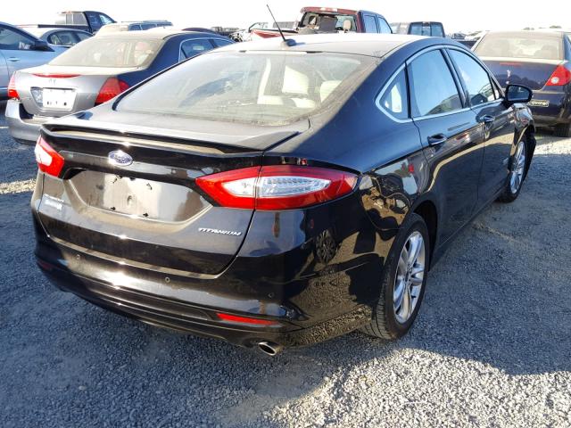 3FA6P0SU9GR329611 - 2016 FORD FUSION TIT BLACK photo 4