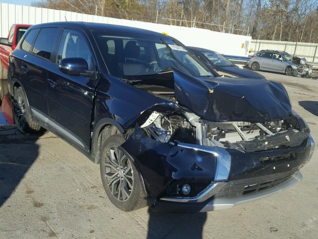 JA4AZ3A32GZ023929 - 2016 MITSUBISHI OUTLANDER BLUE photo 1