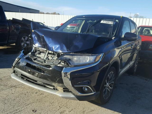 JA4AZ3A32GZ023929 - 2016 MITSUBISHI OUTLANDER BLUE photo 2