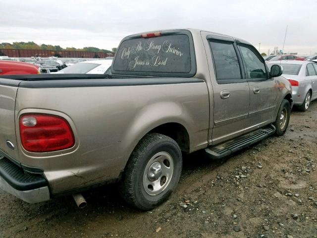 1FTRW07652KC14778 - 2002 FORD F150 SUPER GOLD photo 9