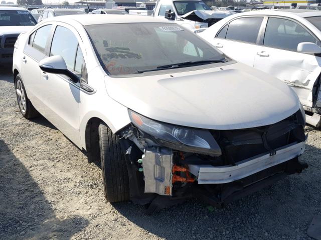 1G1RH6E48EU150137 - 2014 CHEVROLET VOLT WHITE photo 1