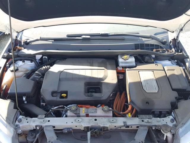 1G1RH6E48EU150137 - 2014 CHEVROLET VOLT WHITE photo 7