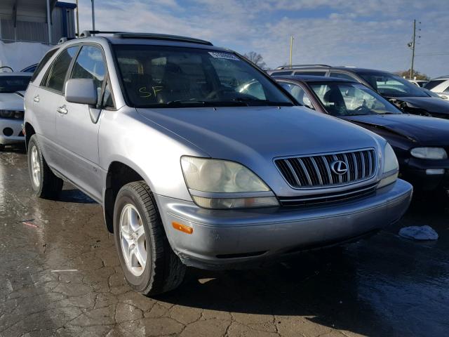 JTJGF10U720126586 - 2002 LEXUS RX 300 SILVER photo 1