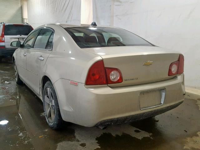 1G1ZC5E04CF184762 - 2012 CHEVROLET MALIBU 1LT TAN photo 3