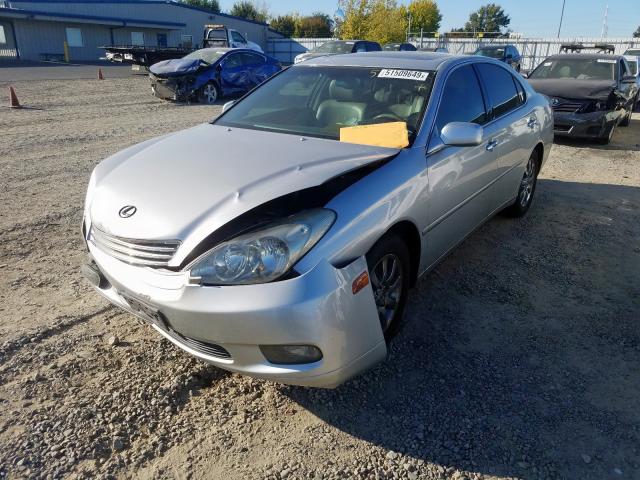 JTHBF30GX30099323 - 2003 LEXUS ES 300 SILVER photo 2