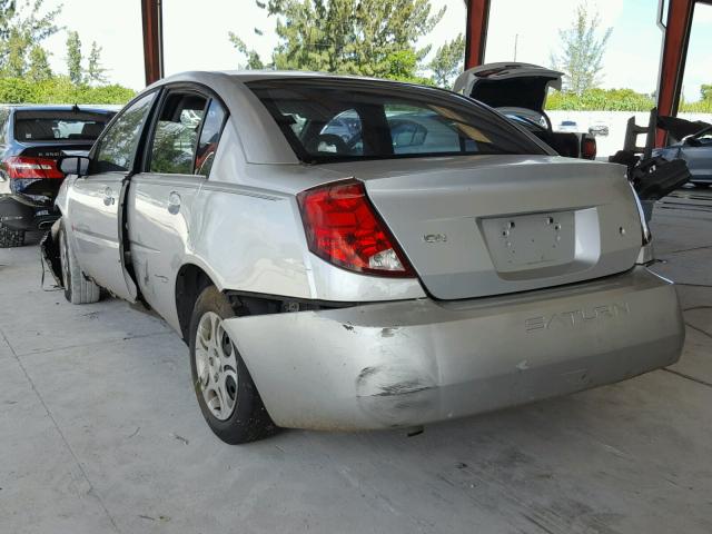 1G8AJ52F15Z169568 - 2005 SATURN ION LEVEL GRAY photo 3