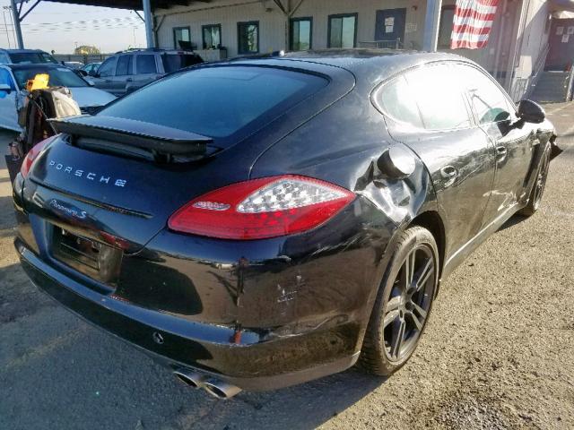 WP0AB2A7XDL060734 - 2013 PORSCHE PANAMERA S BLACK photo 4