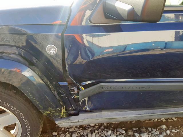 1J8HG48N46C219369 - 2006 JEEP COMMANDER ლურჯი ფოტო 10