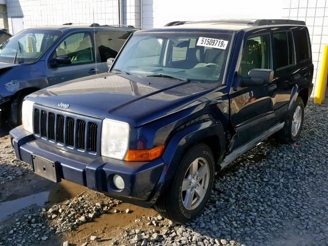 1J8HG48N46C219369 - 2006 JEEP COMMANDER ლურჯი ფოტო 2