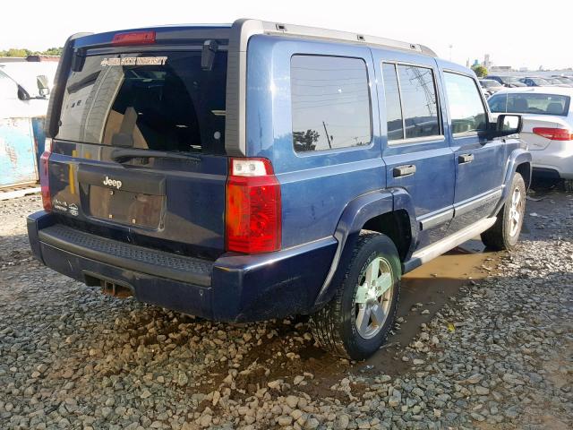 1J8HG48N46C219369 - 2006 JEEP COMMANDER ლურჯი ფოტო 4