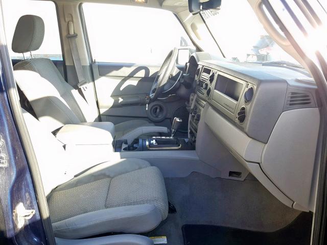 1J8HG48N46C219369 - 2006 JEEP COMMANDER ლურჯი ფოტო 5