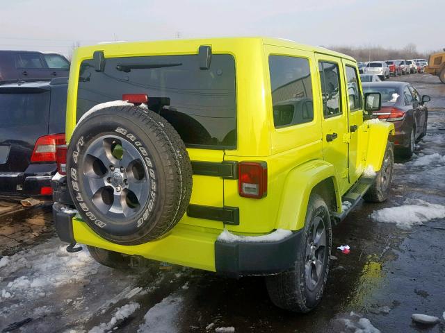 1C4BJWEG1HL536996 - 2017 JEEP WRANGLER U GREEN photo 4