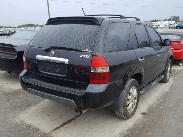 2HNYD186X3H501638 - 2003 ACURA MDX TOURIN BLACK photo 4