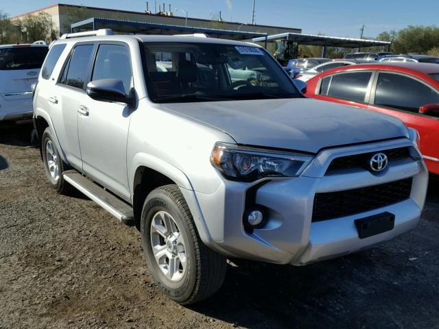 JTEBU5JR6G5283455 - 2016 TOYOTA 4RUNNER SR 银色 照片 1