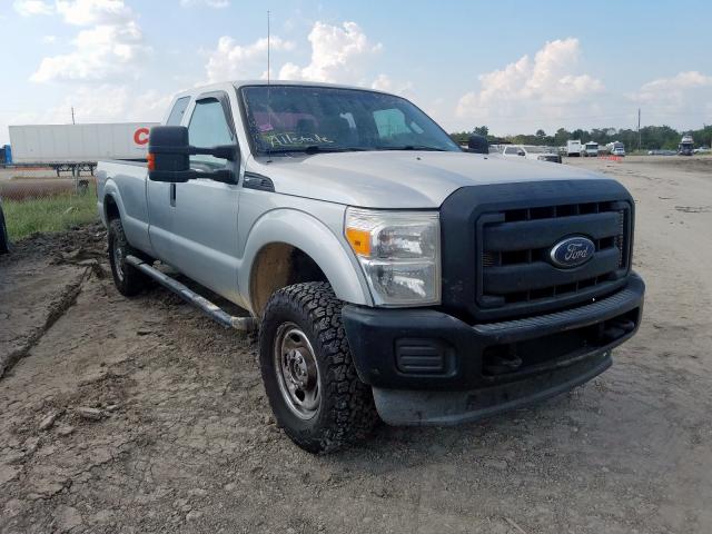 1FT8X3B60DEA63738 - 2013 FORD F350 SUPER SILVER photo 1