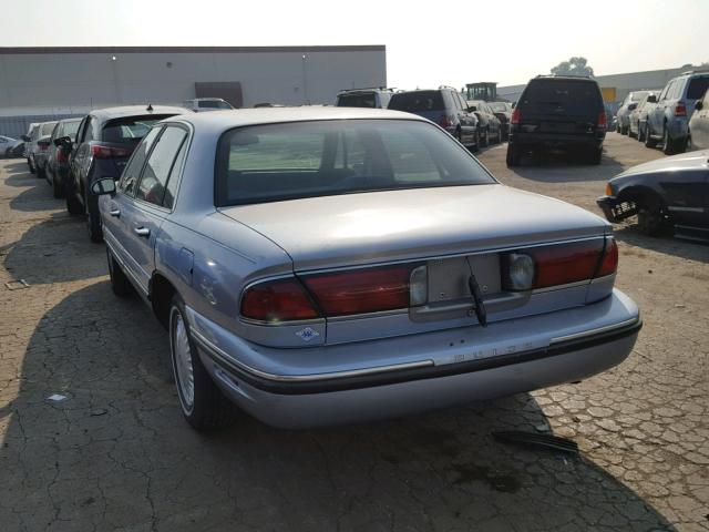 1G4HP52K8VH568351 - 1997 BUICK LESABRE CU BLUE photo 3