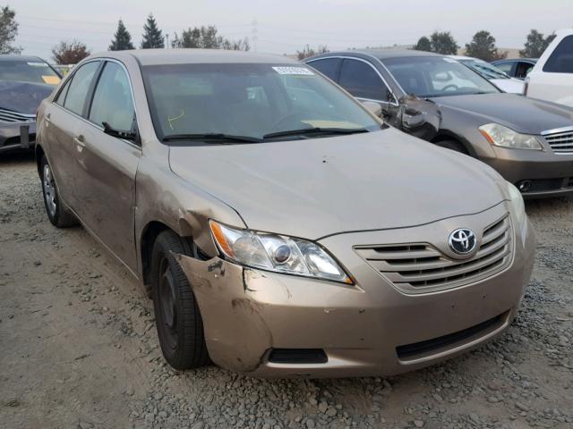 4T4BE46K89R056477 - 2009 TOYOTA CAMRY BASE GOLD photo 1