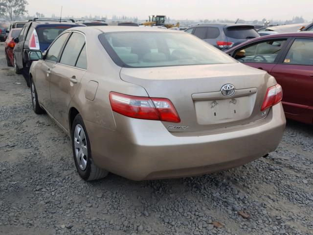 4T4BE46K89R056477 - 2009 TOYOTA CAMRY BASE GOLD photo 3