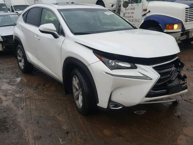 JTJBARBZ6H2116449 - 2017 LEXUS NX 200T WHITE photo 1