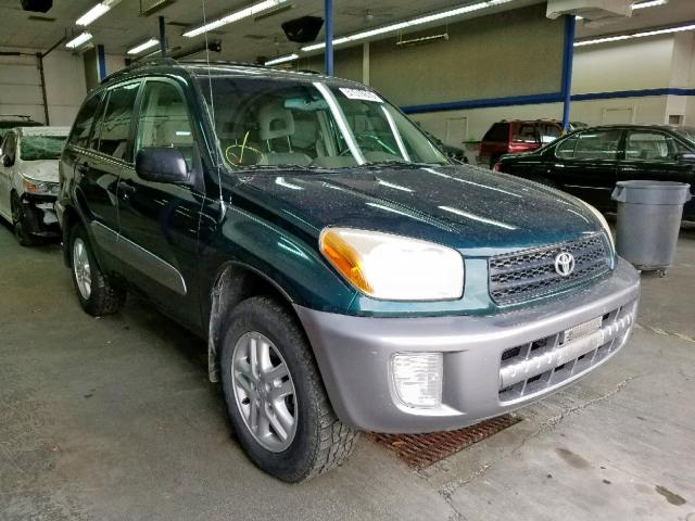 JTEHH20V930249206 - 2003 TOYOTA RAV4 GREEN photo 1