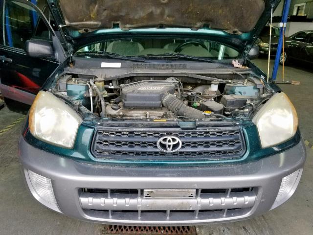 JTEHH20V930249206 - 2003 TOYOTA RAV4 GREEN photo 7