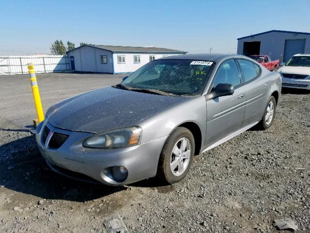 2G2WP552571225496 - 2007 PONTIAC GRAND PRIX SILVER photo 2