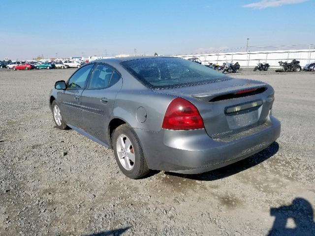 2G2WP552571225496 - 2007 PONTIAC GRAND PRIX SILVER photo 3