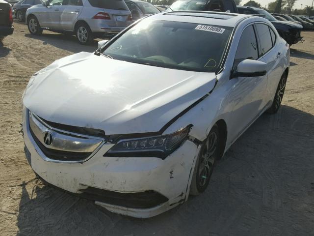 19UUB1F33HA008040 - 2017 ACURA TLX WHITE photo 2