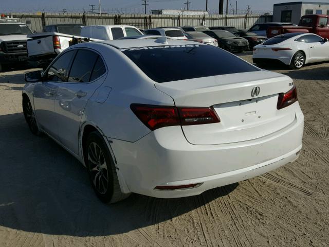 19UUB1F33HA008040 - 2017 ACURA TLX WHITE photo 3