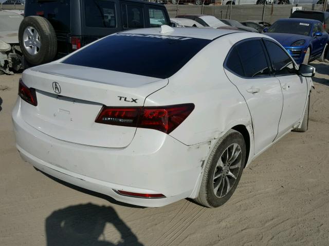 19UUB1F33HA008040 - 2017 ACURA TLX WHITE photo 4