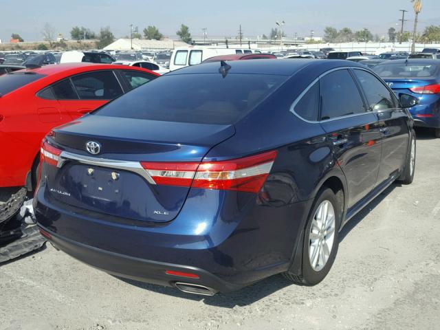 4T1BK1EB7DU060306 - 2013 TOYOTA AVALON BAS Көк фото 4