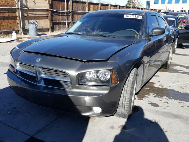 2B3CA3CV4AH236474 - 2010 DODGE CHARGER SX GRAY photo 2