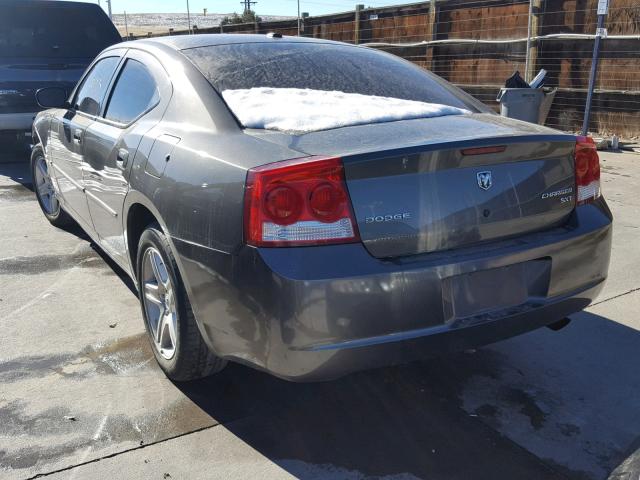 2B3CA3CV4AH236474 - 2010 DODGE CHARGER SX GRAY photo 3