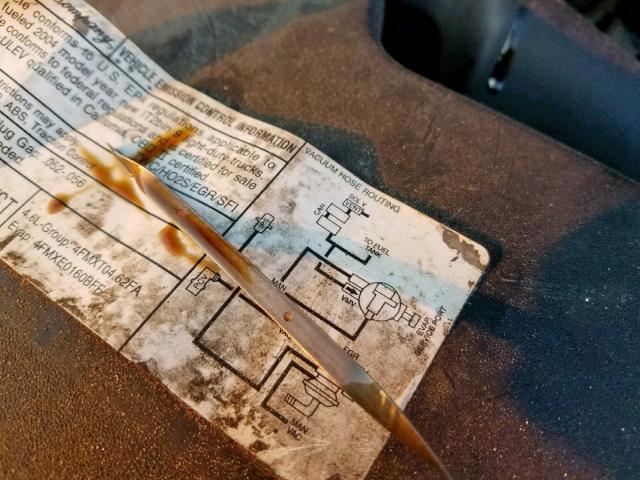 5LMEU68H24ZJ35840 - 2004 LINCOLN AVIATOR Ağ foto 9