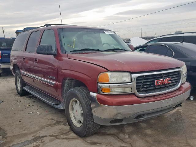 1GKFK16T81J287230 - 2001 GMC YUKON XL K RED photo 1