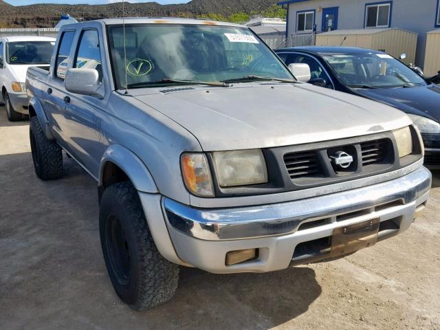 1N6ED27T8YC337786 - 2000 NISSAN FRONTIER C SILVER photo 1