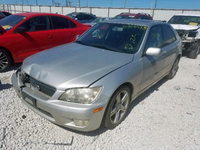 JTHBD192420034919 - 2002 LEXUS IS 300 SILVER photo 2