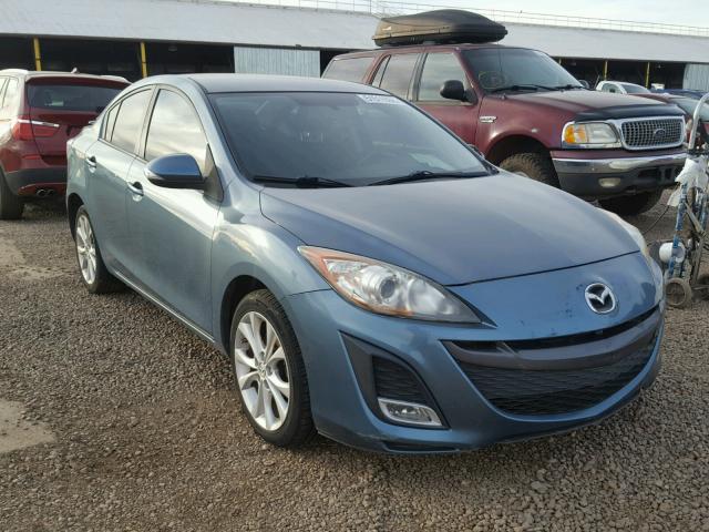 JM1BL1S61A1113927 - 2010 MAZDA 3 S BLUE photo 1