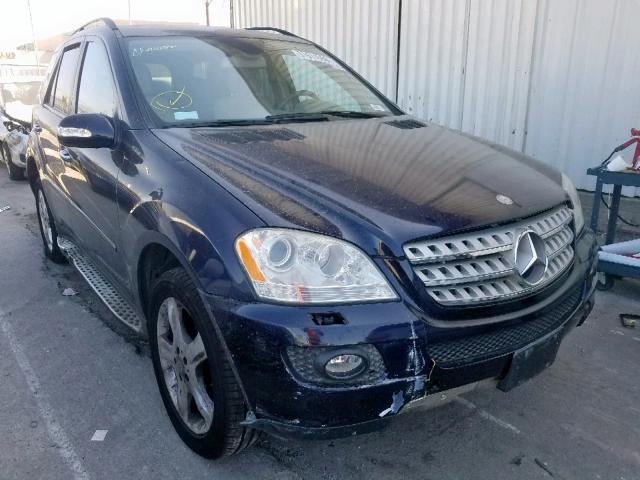 4JGBB86E38A422754 - 2008 MERCEDES-BENZ ML 350 BLACK photo 1