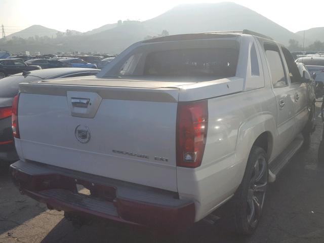 3GYEK62N15G115084 - 2005 CADILLAC ESCALADE E WHITE photo 4