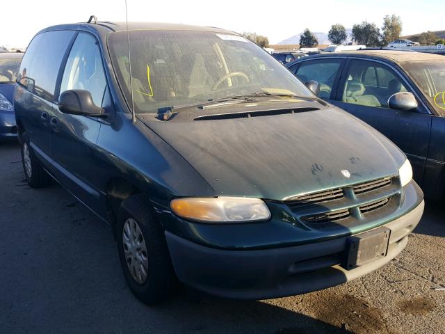 2B4FP2530TR587778 - 1996 DODGE CARAVAN GREEN photo 1