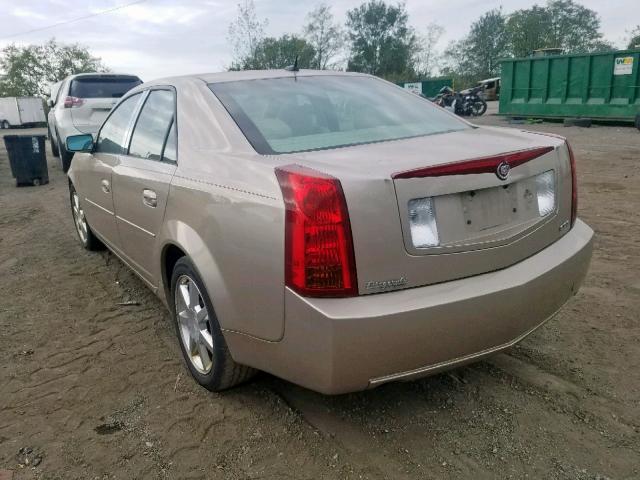 1G6DP567950176425 - 2005 CADILLAC CTS HI FEA GOLD photo 3