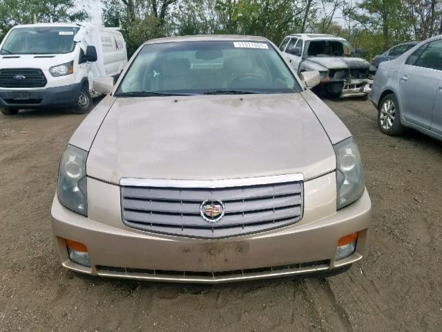 1G6DP567950176425 - 2005 CADILLAC CTS HI FEA GOLD photo 9