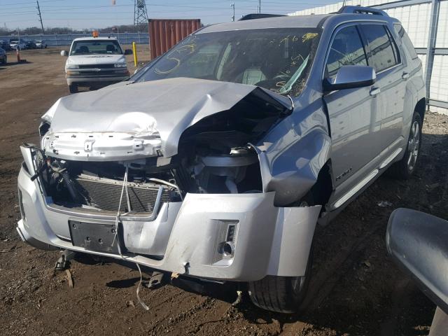 2GKFLZE35F6151767 - 2015 GMC TERRAIN DE SILVER photo 2