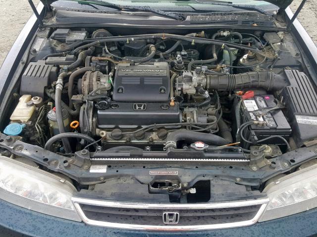 1HGCE6661SA029938 - 1995 HONDA ACCORD EX GREEN photo 7