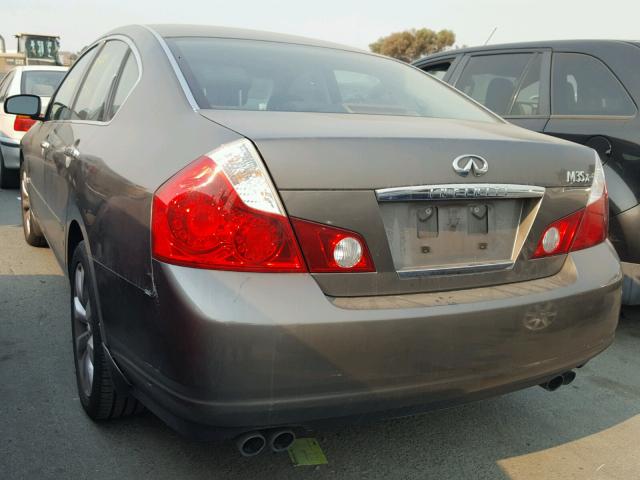 JNKAY01F07M458428 - 2007 INFINITI M35 BASE GRAY photo 3