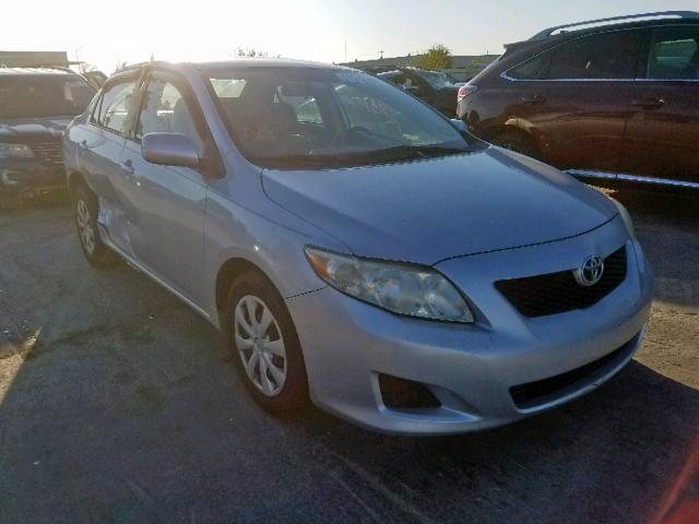 JTDBL40E69J015841 - 2009 TOYOTA COROLLA BA SILVER photo 1