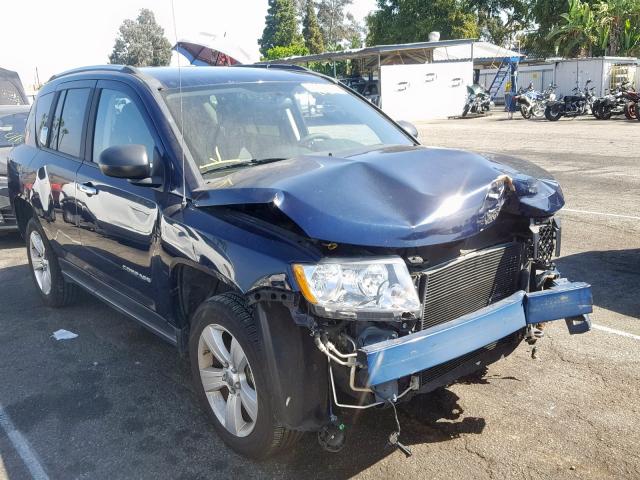 1C4NJCBB9CD639851 - 2012 JEEP COMPASS SP BLUE photo 1