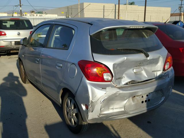 ML32A3HJ6EH003100 - 2014 MITSUBISHI MIRAGE DE SILVER photo 3