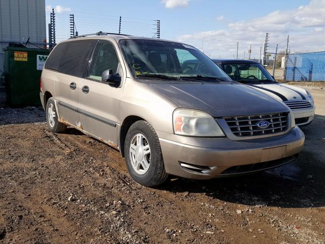 2FMDA55294BA67735 - 2004 FORD FREESTAR S GOLD photo 1